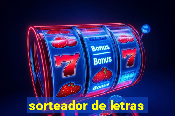 sorteador de letras